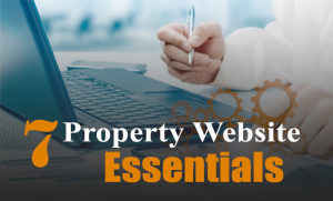 What factors affect the property website conversion rate