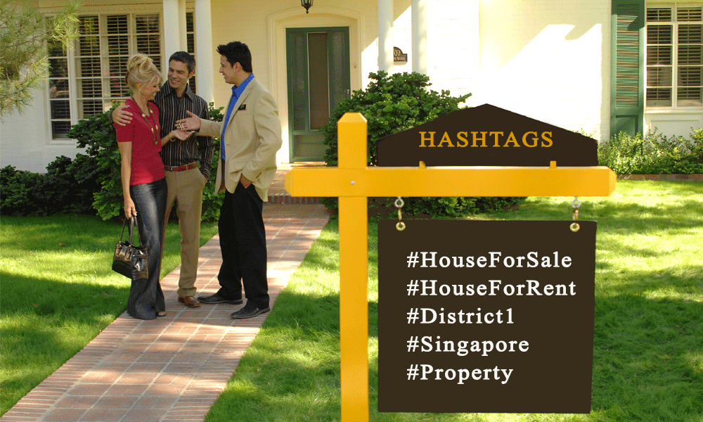 hashtags for property website