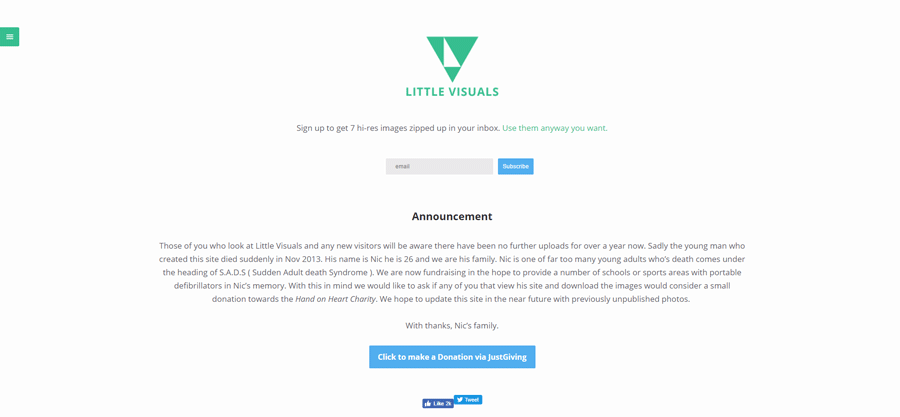 Little Visuals website