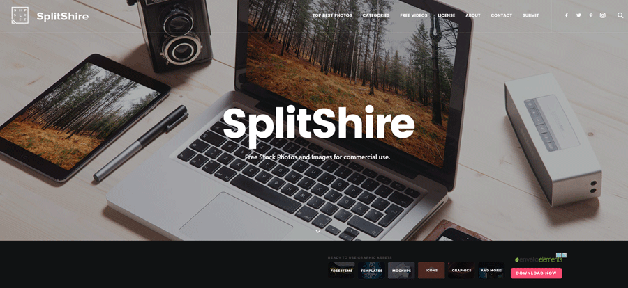 SplitShire-website