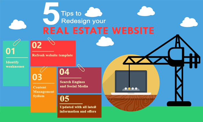 5 Tips To Re-Design Your Real Estate Website